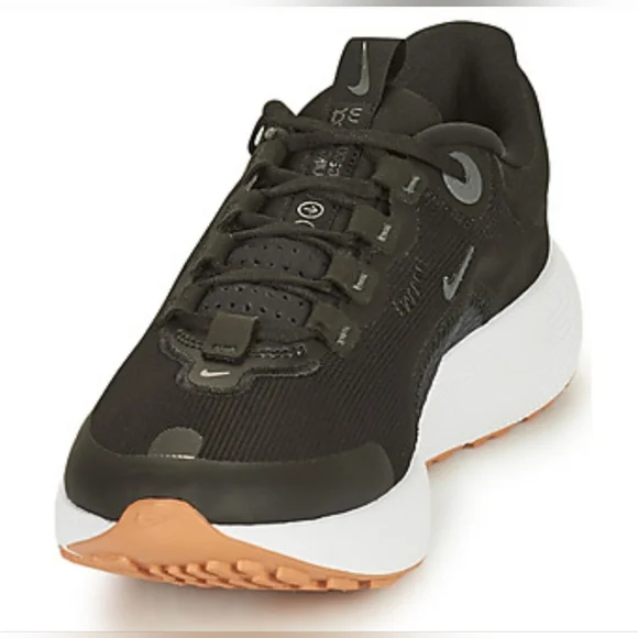 NEW Nike React Escape Run womens running shoes size 7 black white gum - Picture 4 of 9